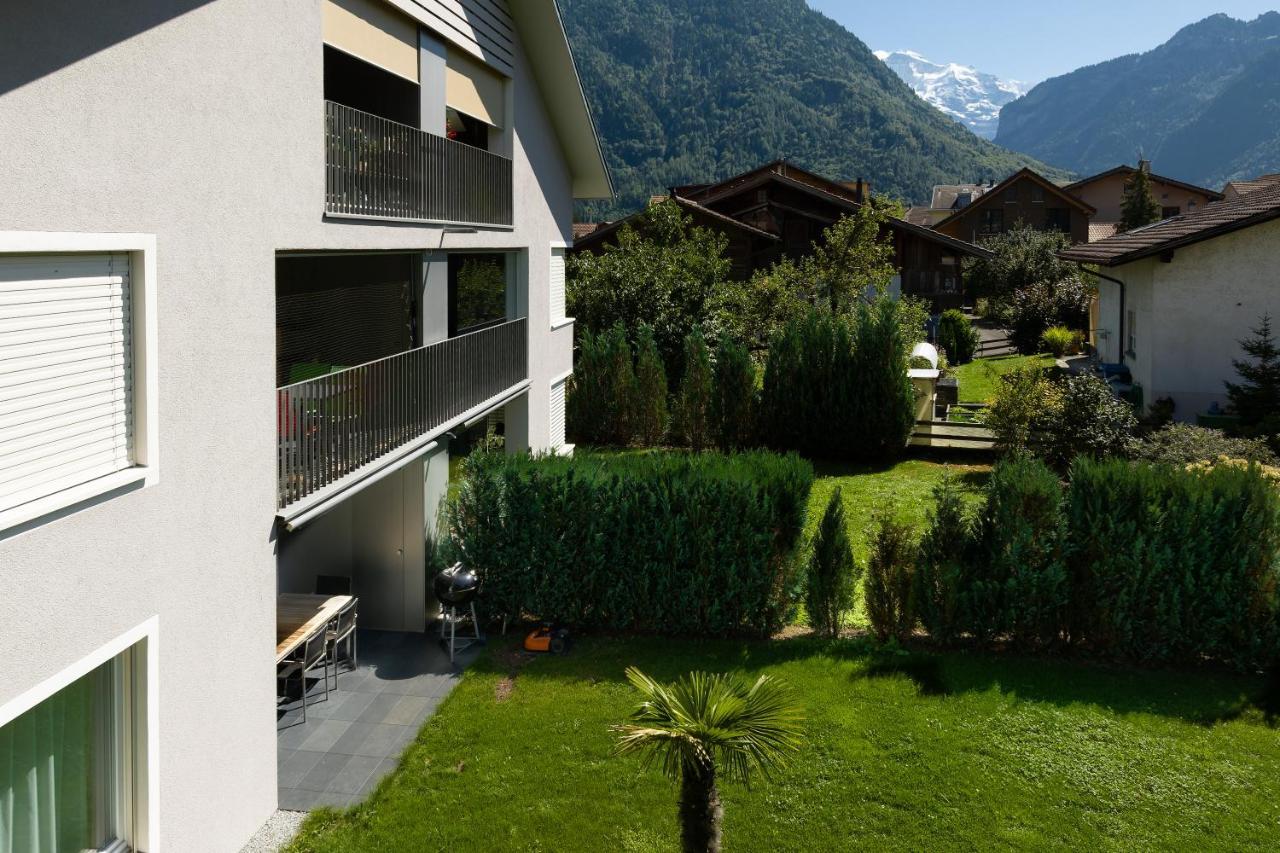 Schoene Parterrewohnung In Matten Matten bei Interlaken Bagian luar foto