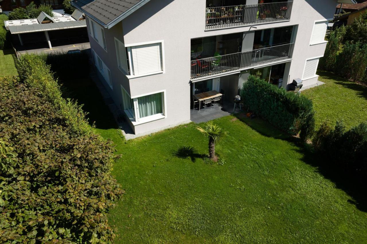 Schoene Parterrewohnung In Matten Matten bei Interlaken Bagian luar foto