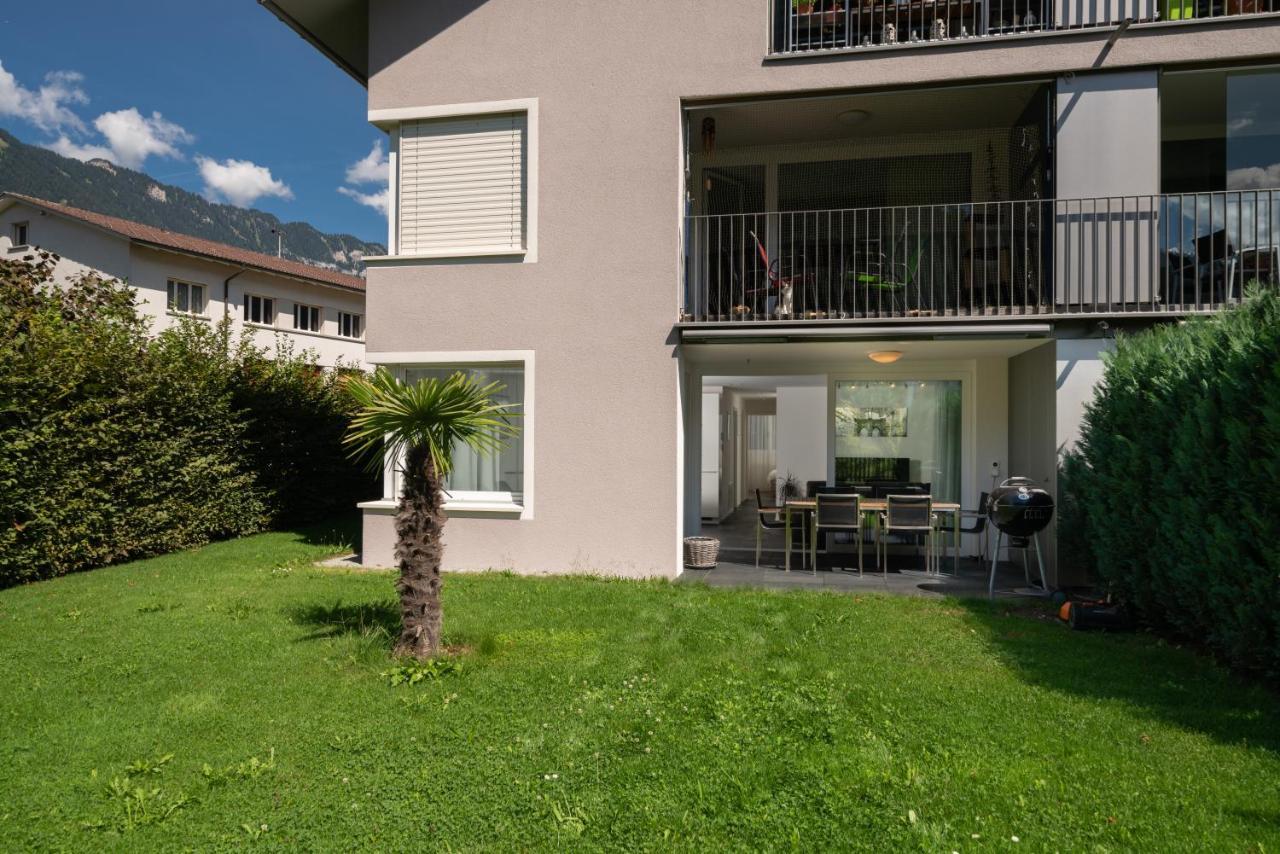 Schoene Parterrewohnung In Matten Matten bei Interlaken Bagian luar foto