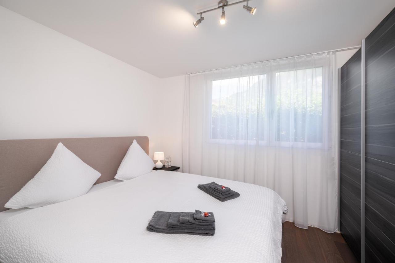 Schoene Parterrewohnung In Matten Matten bei Interlaken Bagian luar foto